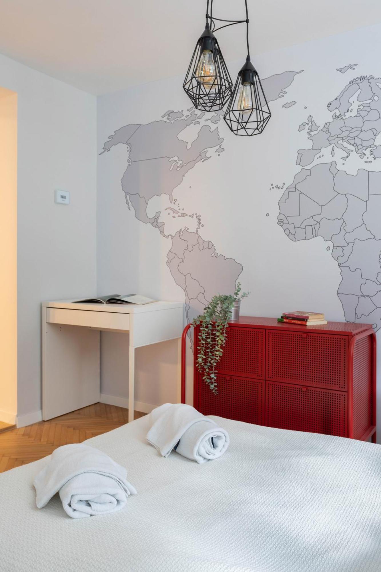Modern Studio Near British Square Zagreb Bagian luar foto