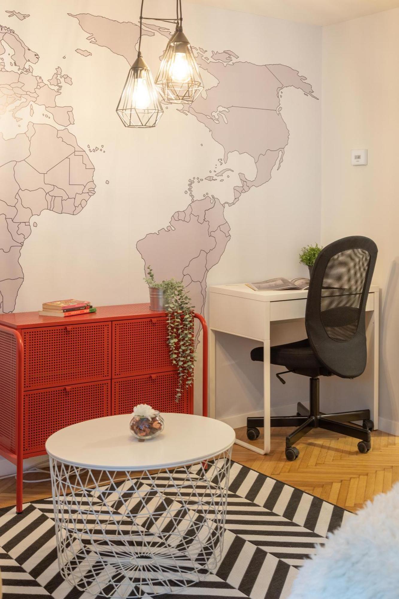 Modern Studio Near British Square Zagreb Bagian luar foto